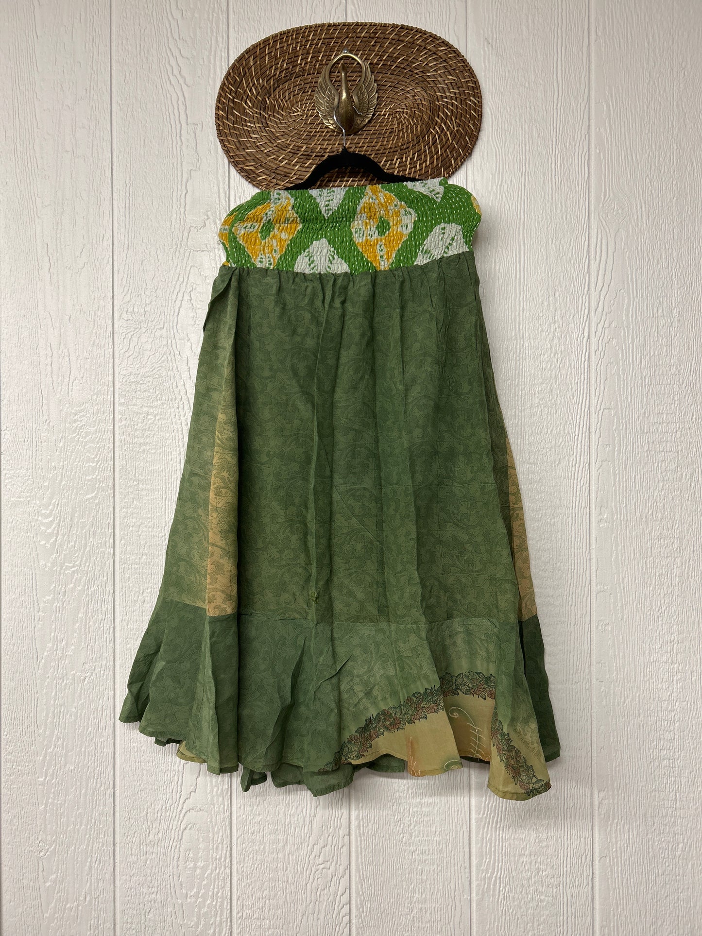 Crepe Sari Inner Peace Wrap Skirt 0626 149