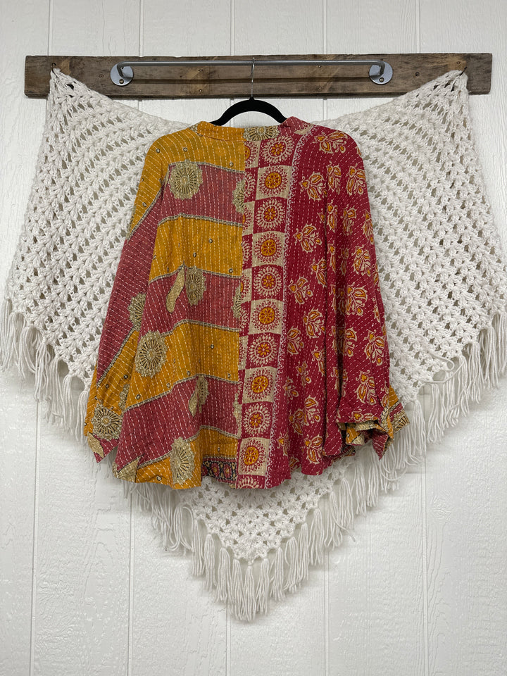 Kantha Poncho Top 0024 012