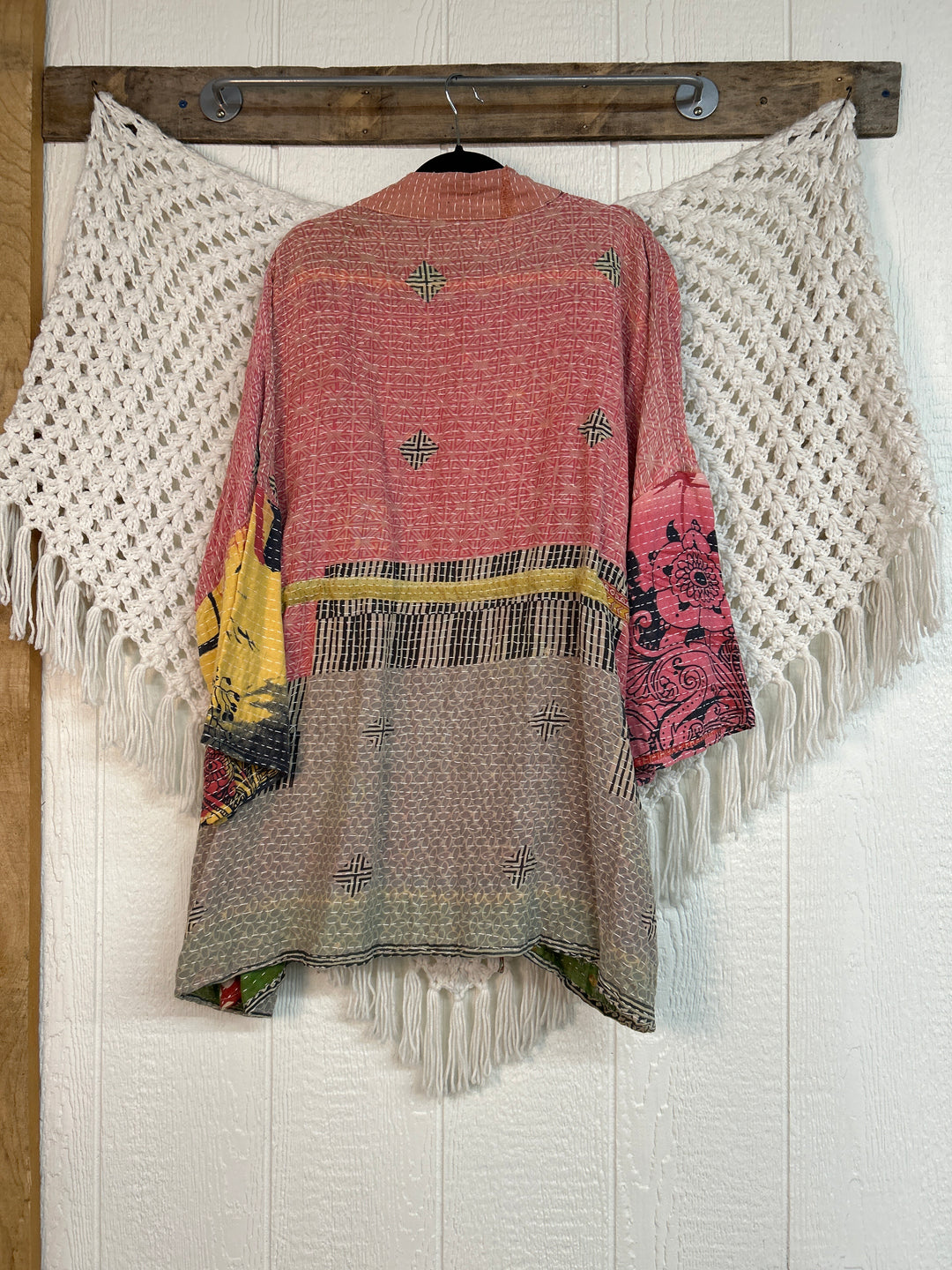 Kantha Shortie Kimono KB0925 001