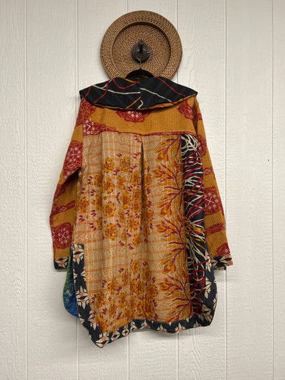 Fine Kantha Drifter Coat 1026 014