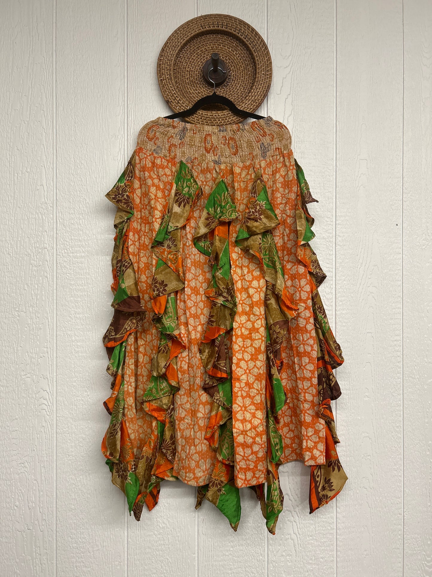 Pareo Kantha Willow Maxi Skirt 0826 227