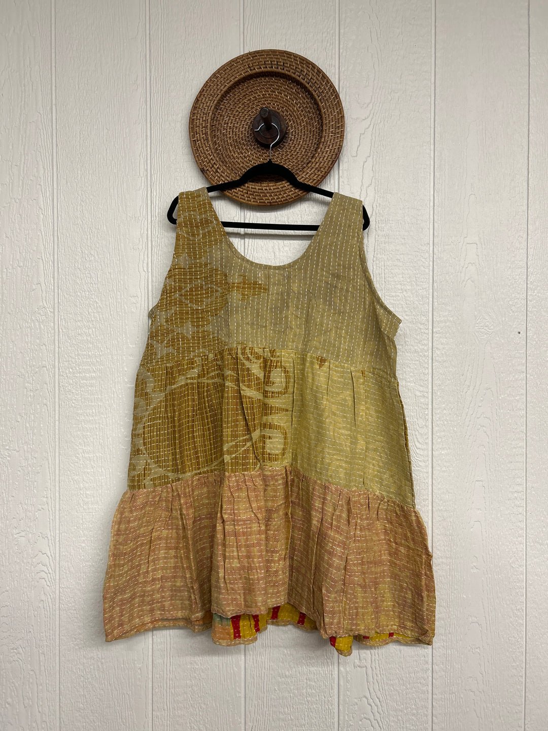 Kantha Meadow Mini Dress 0625 102
