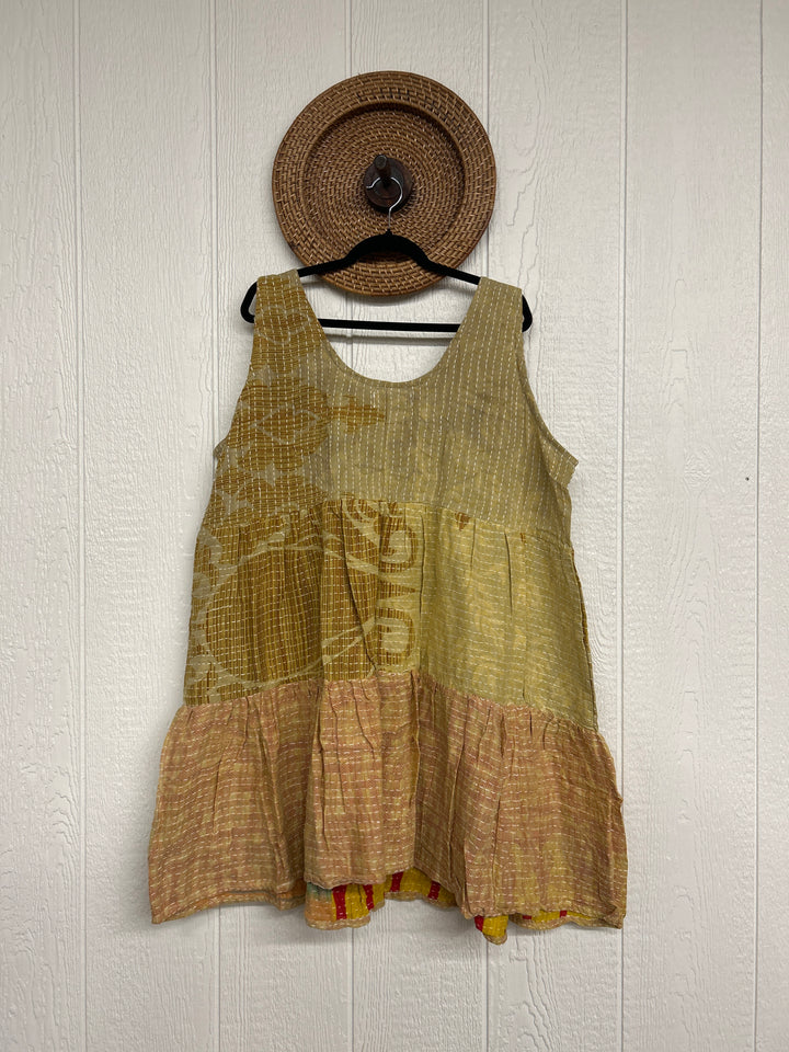 Kantha Meadow Mini Dress 0625 102