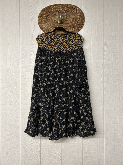 Crepe Sari Inner Peace Wrap Skirt 0626 190