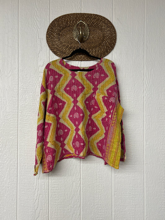 Pareo Kantha Wanderer Pocket Crop Top 0226 147
