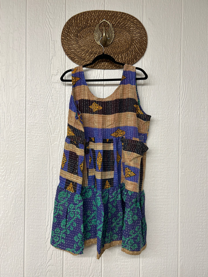 Kantha Meadow Mini Dress 0625 192