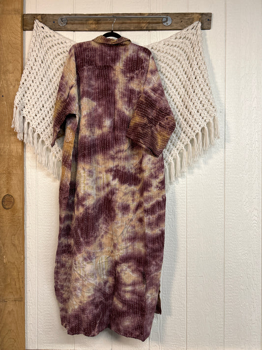 Pareo Kantha Gravity Duster Dress 0226 122