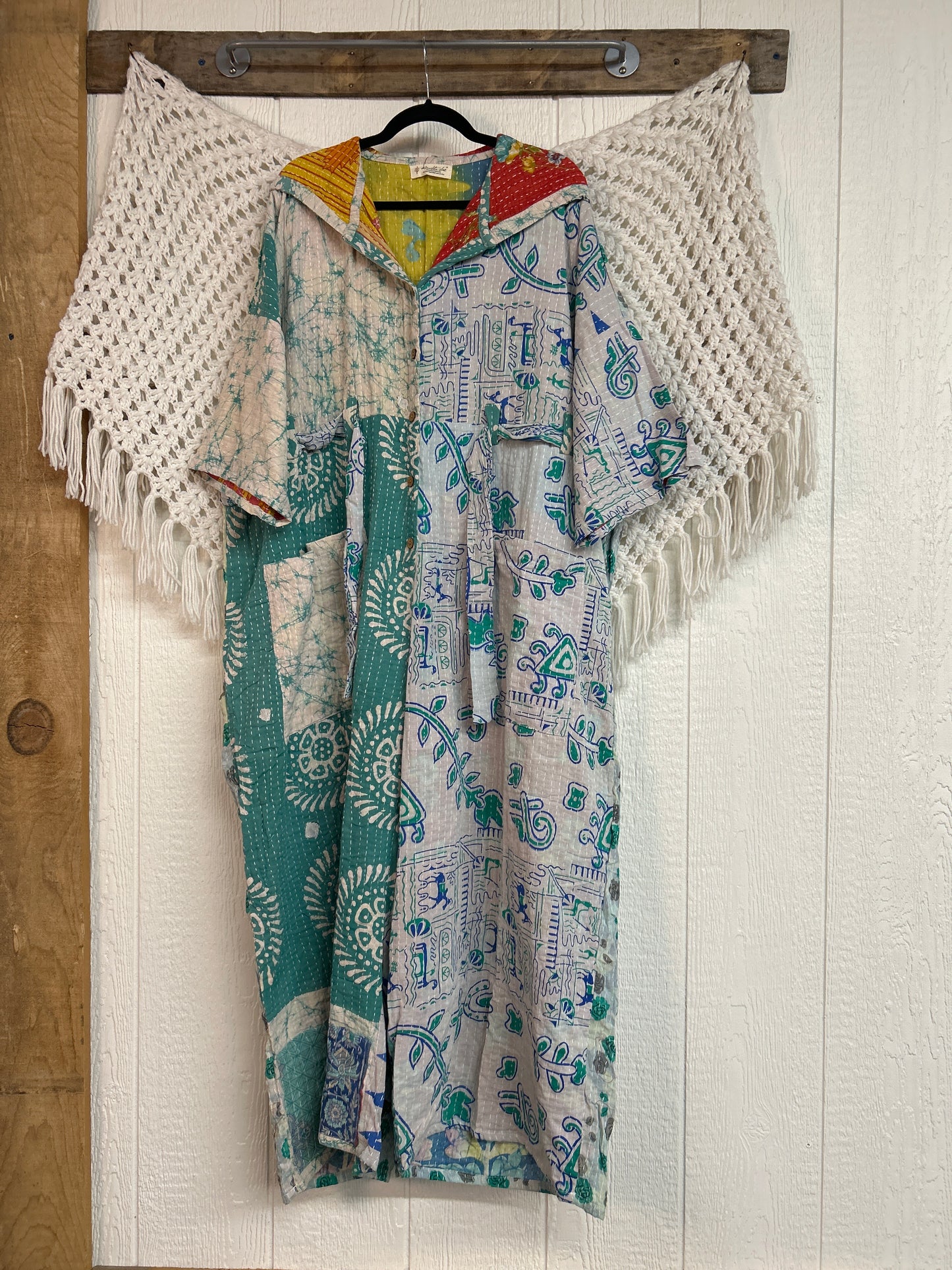 Kantha Zen Hoodie Jumpsuit 0925 249