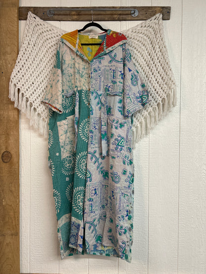 Kantha Zen Hoodie Jumpsuit 0925 249