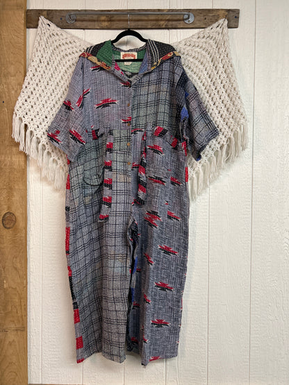 Kantha Zen Hoodie Jumpsuit 0925 229
