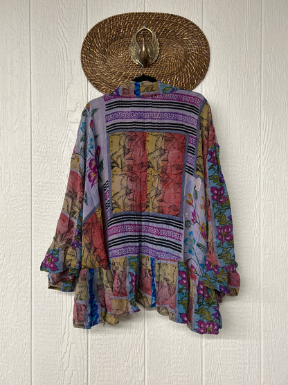 Crepe Sari Wild Rose Top 1026 207