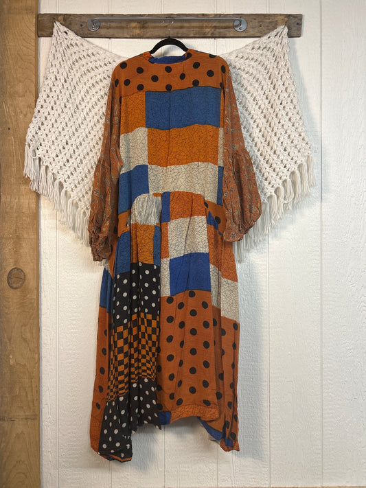 Crepe Sari Evermore Kimono 0326 102