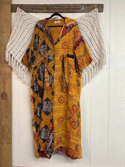 Kantha Zen Hoodie Jumpsuit 0925 181