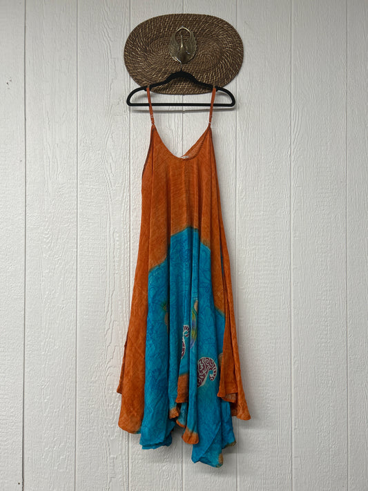 Crepe Sari Moonchild Dress 0826 130