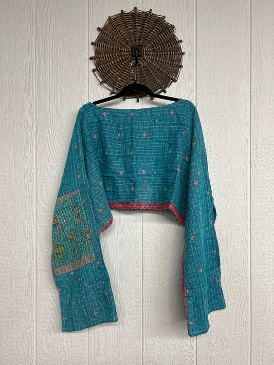 Pareo Kantha Abundance Crop Top 1026 041