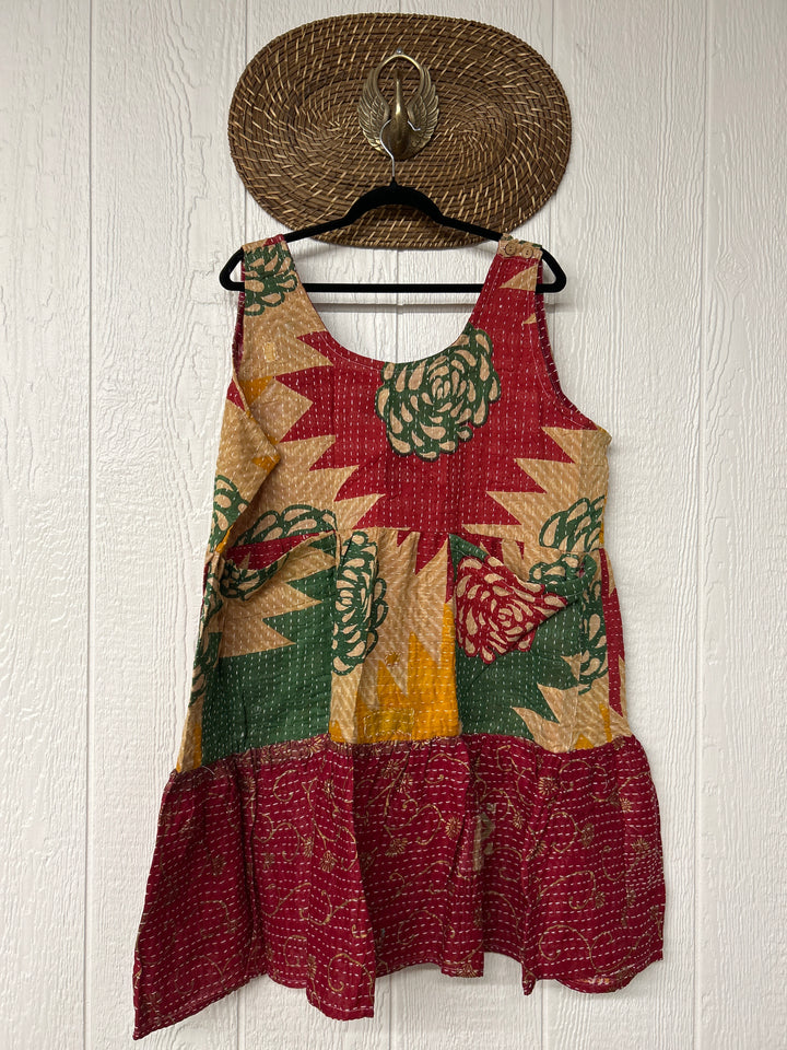 Kantha Meadow Mini Dress 0625 047