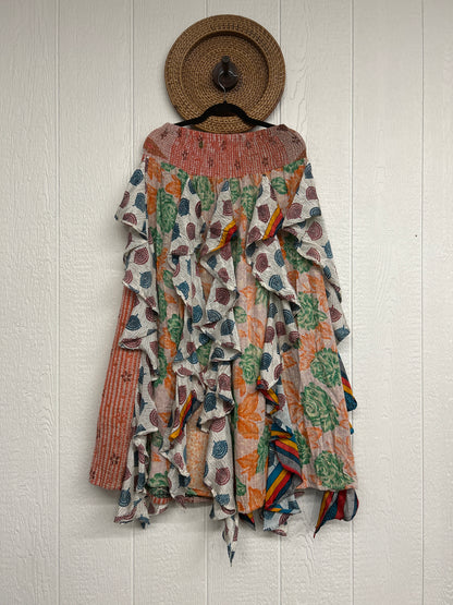 Pareo Kantha Willow Maxi Skirt 0826 219