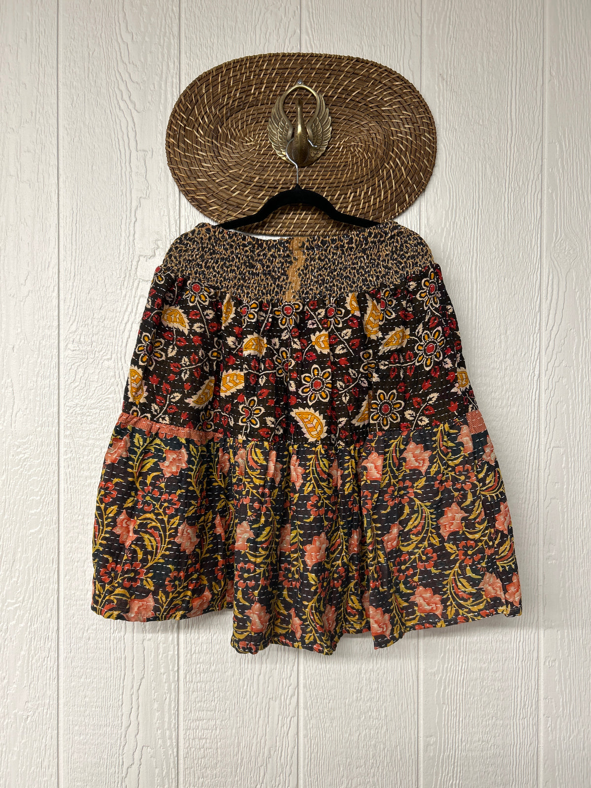 Pareo Kantha Meadow Skirt 0826 263