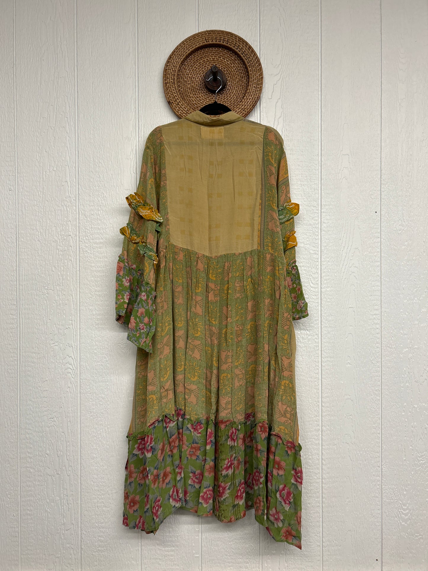 Crepe Sari Rhiannon Duster Dress 0226 162