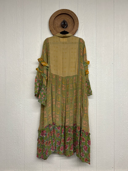 Crepe Sari Rhiannon Duster Dress 0226 162