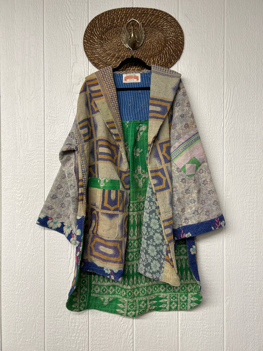 Fine Kantha Drifter Coat 1026 171