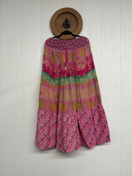Pareo Kantha Lotus Maxi Skirt 0826 020