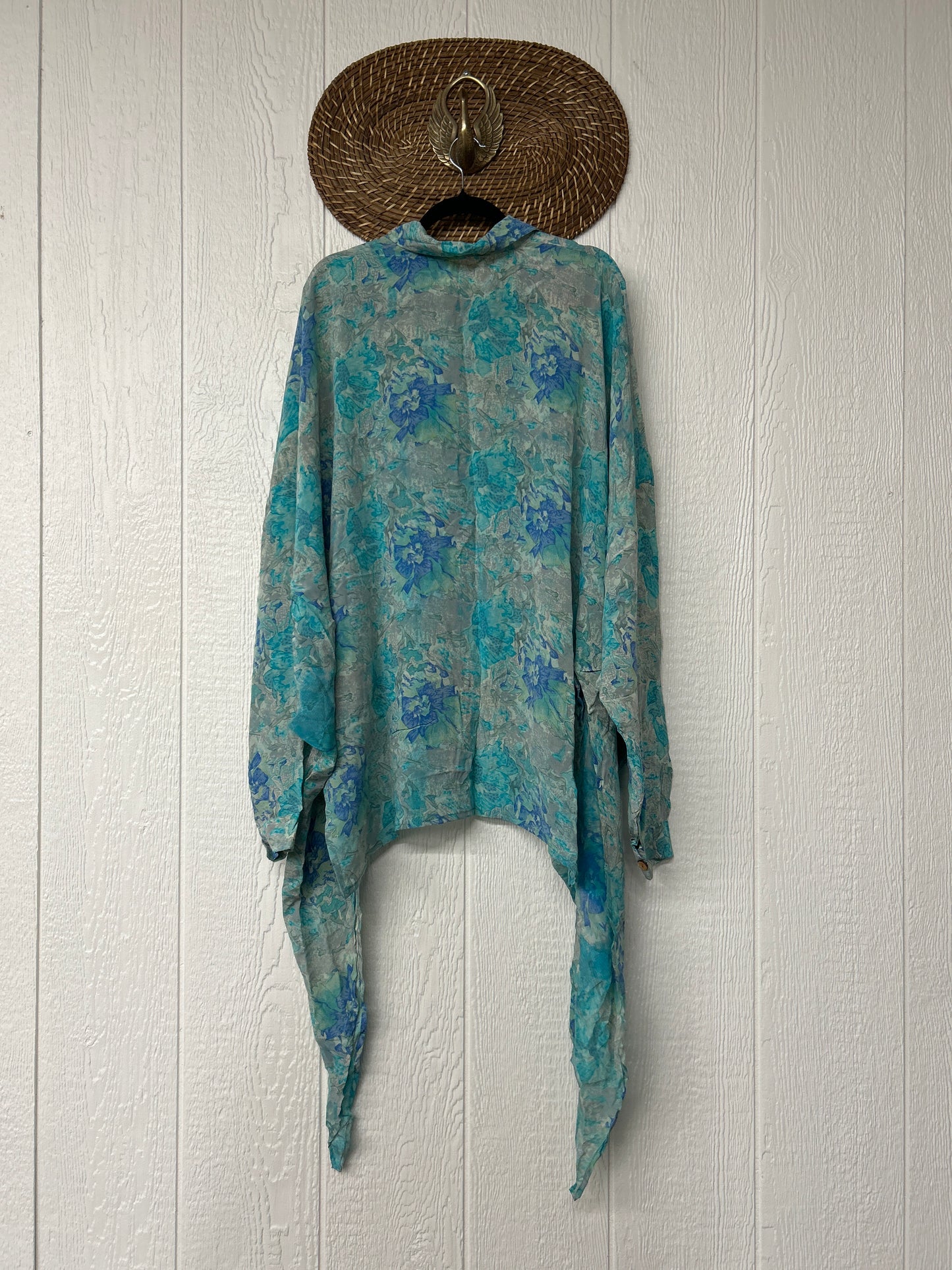 Crepe Sari Nirvana Button Down 1125 150