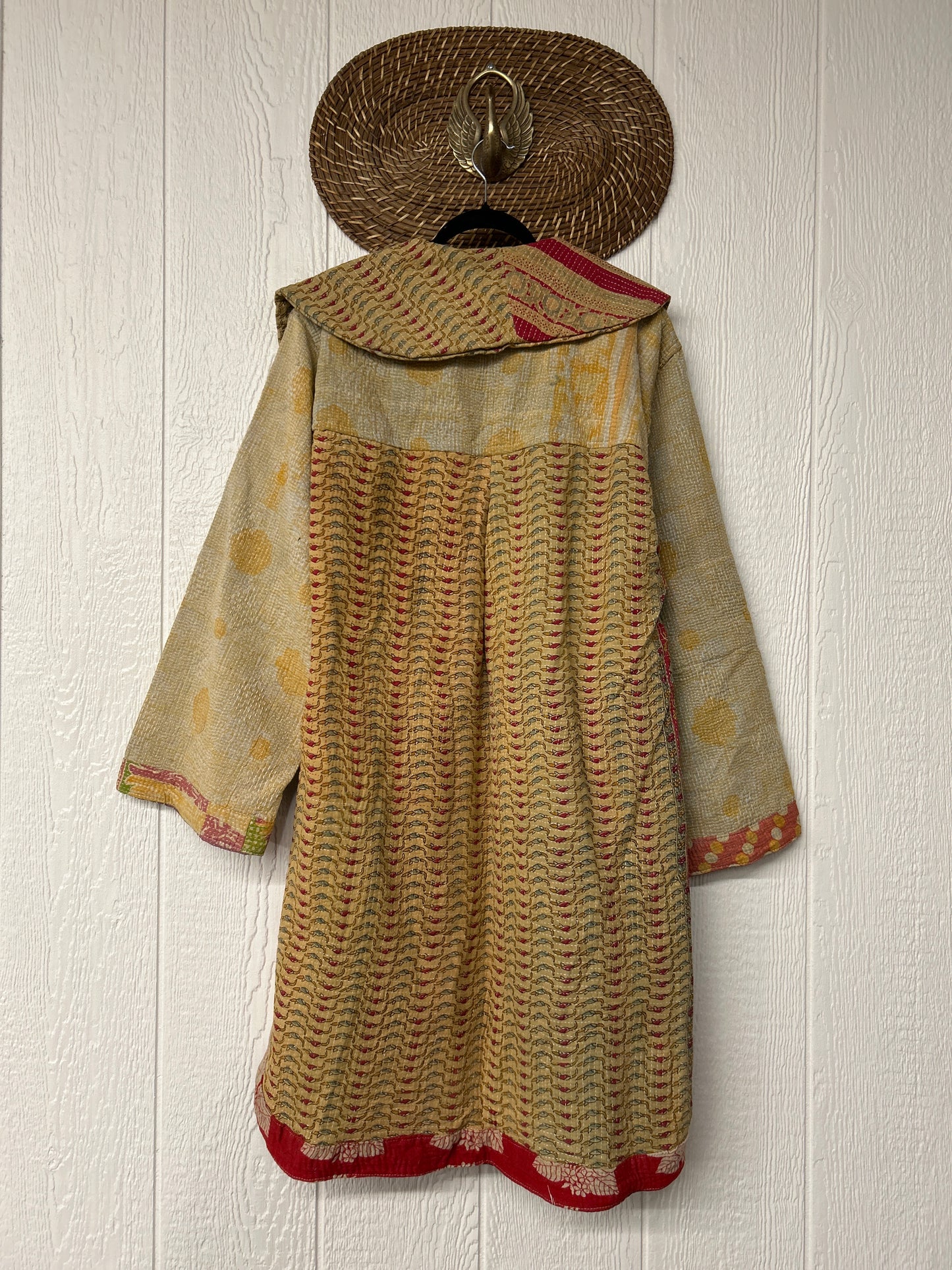 Fine Kantha Drifter Coat 1125 018