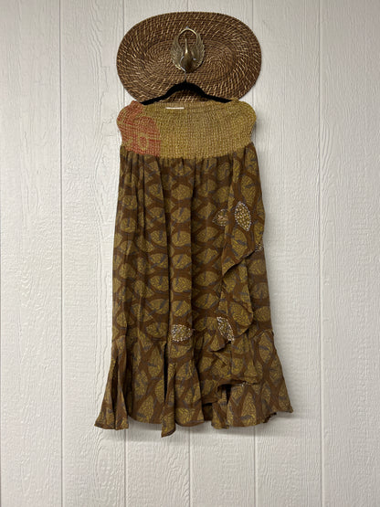 Crepe Sari Inner Peace Wrap Skirt 0626 200
