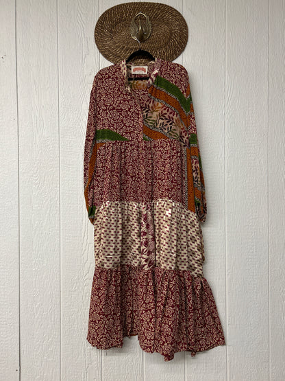 Rasgulla Sari Luminous Maxi Dress 0226 117