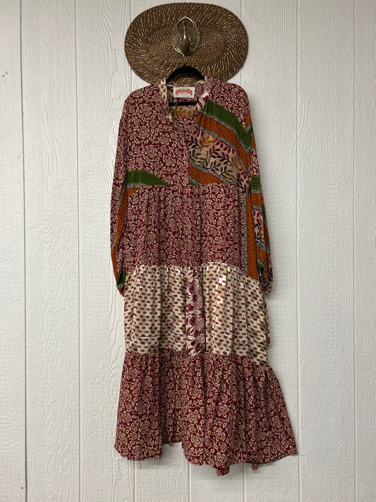 Rasgulla Sari Luminous Maxi Dress 0226 117