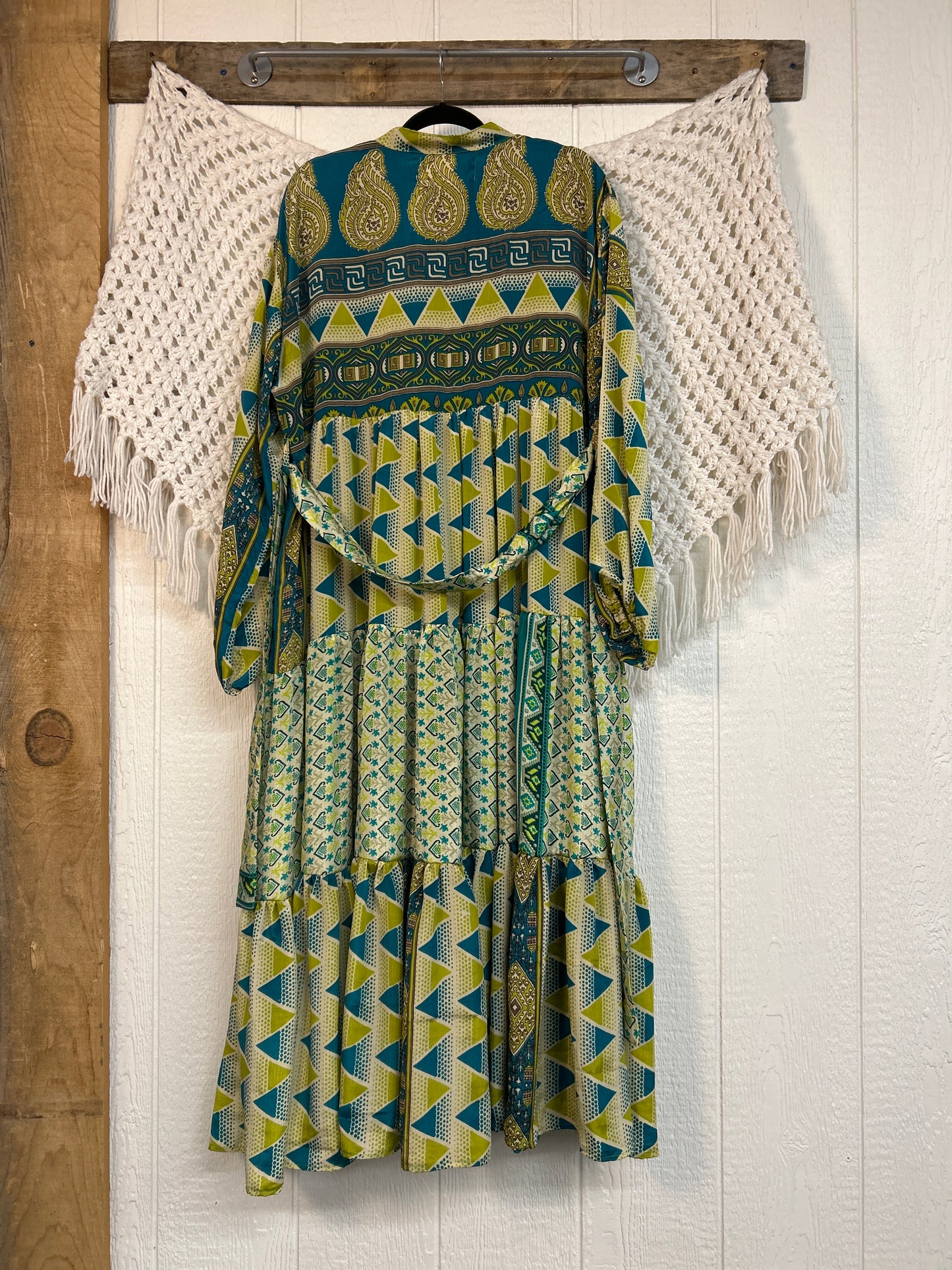 Rasgulla Sari Luminous Maxi Dress 0226 246