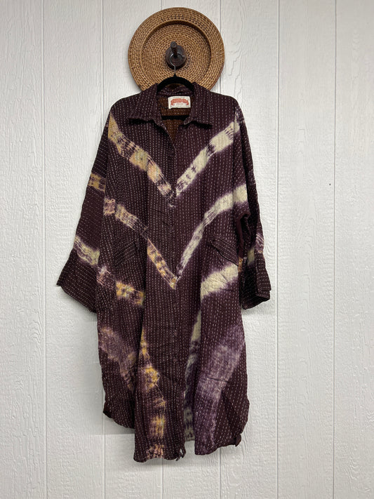 Pareo Kantha Free To Be Longsleeve Maxi 0526 036
