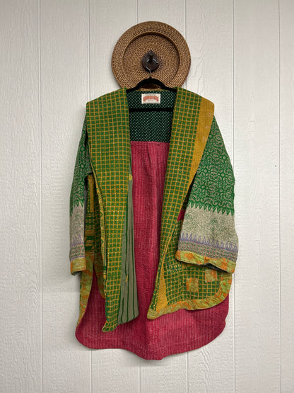 Fine Kantha Drifter Coat 1026 257