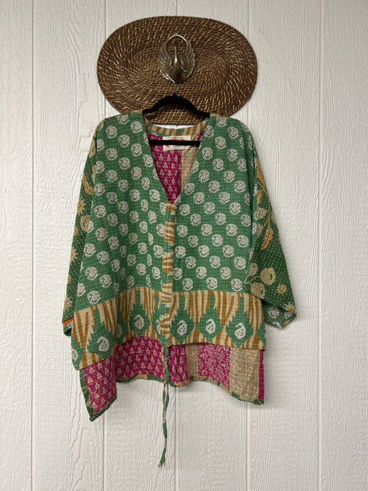 Pareo Kantha Hi-Lo Butterfly Top 0626 107