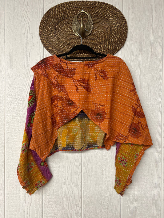 Pareo Kantha In Bloom Cropped Pullover 0326 202