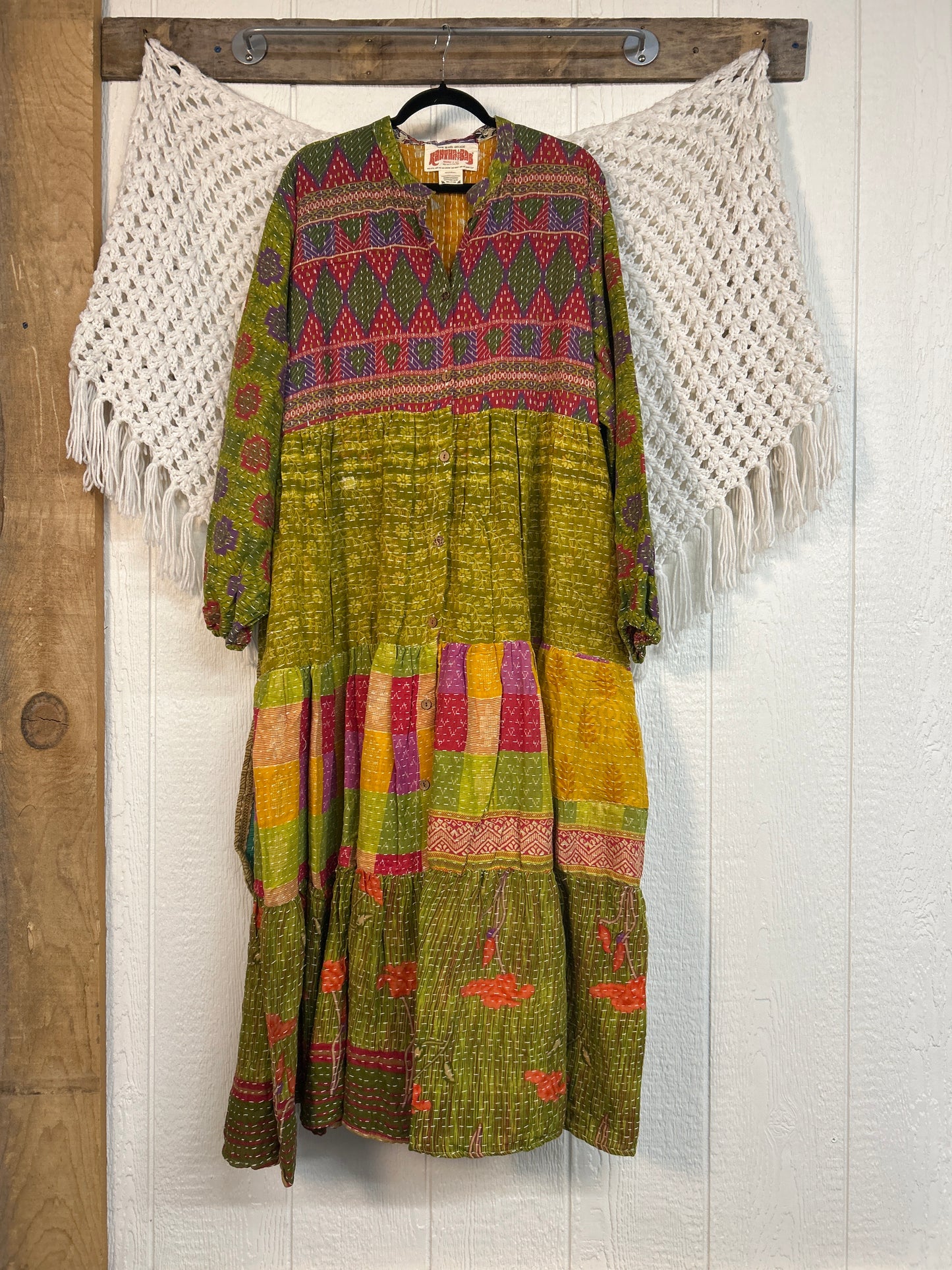 Pareo Kantha Luminous Maxi Dress 0126 214