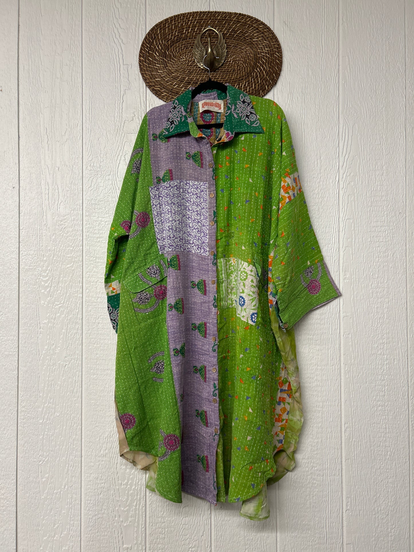 Pareo Kantha Free To Be Longsleeve Maxi 0226 224