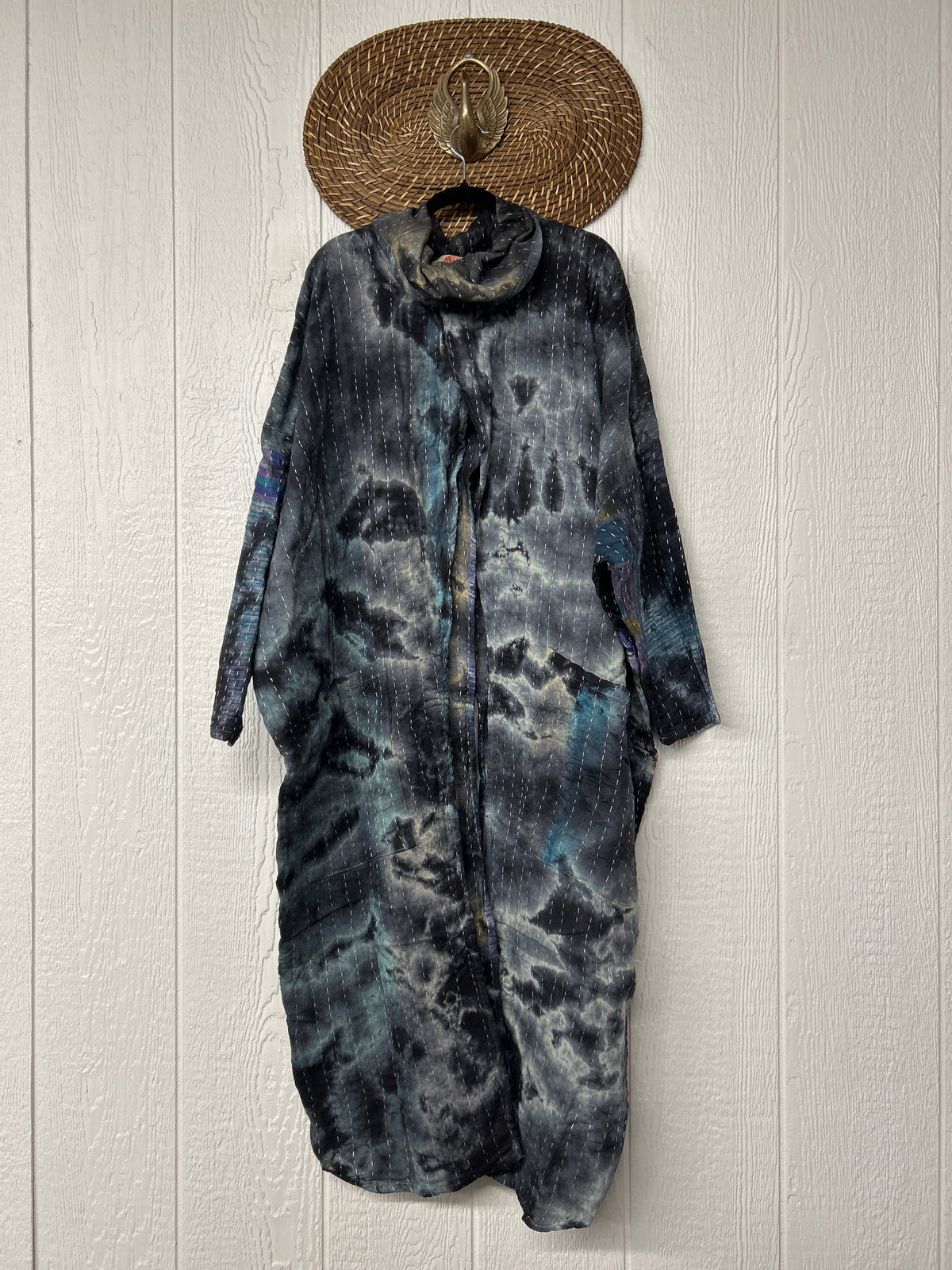 Aura Edit Koverlet Cowl Split Pullover 1026 010