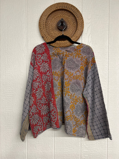 Pareo Kantha Wanderer Pocket Crop Top 0226 207