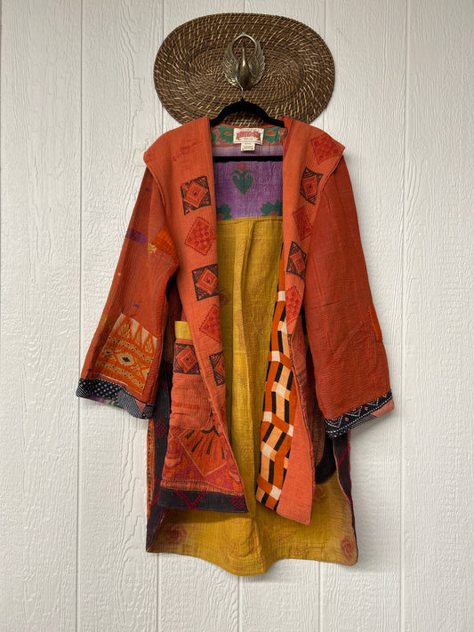 Fine Kantha Drifter Coat 1125 217