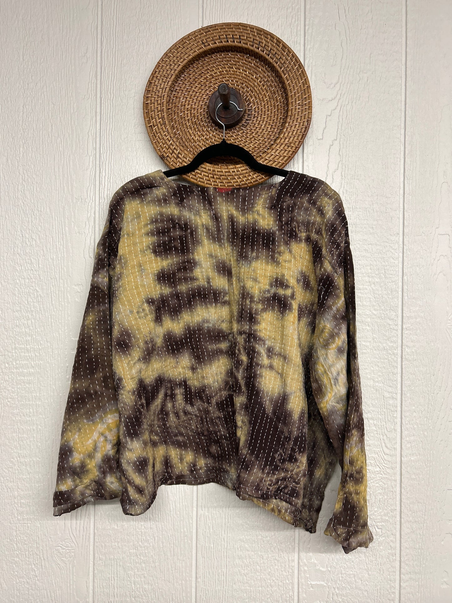 Pareo Kantha Wanderer Pocket Crop Top 0526 006