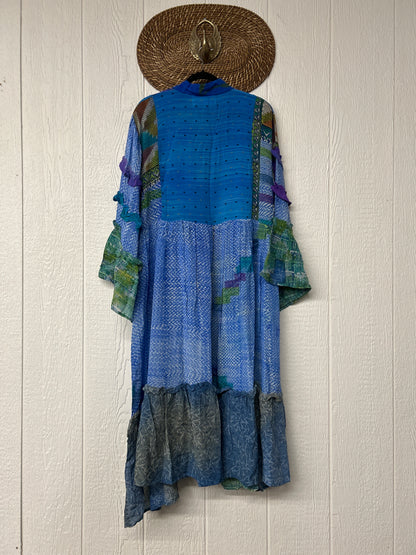 Crepe Sari Rhiannon Duster Dress 0226 052