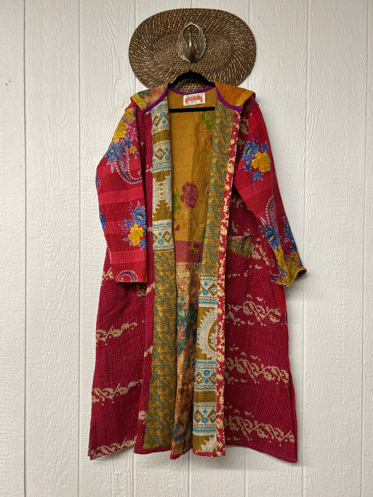 Fine Kantha Rising Sun Coat 1026 066