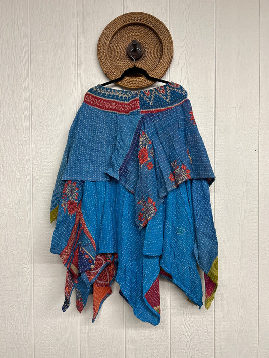 Pareo Kantha Pixie Skirt 0426 163