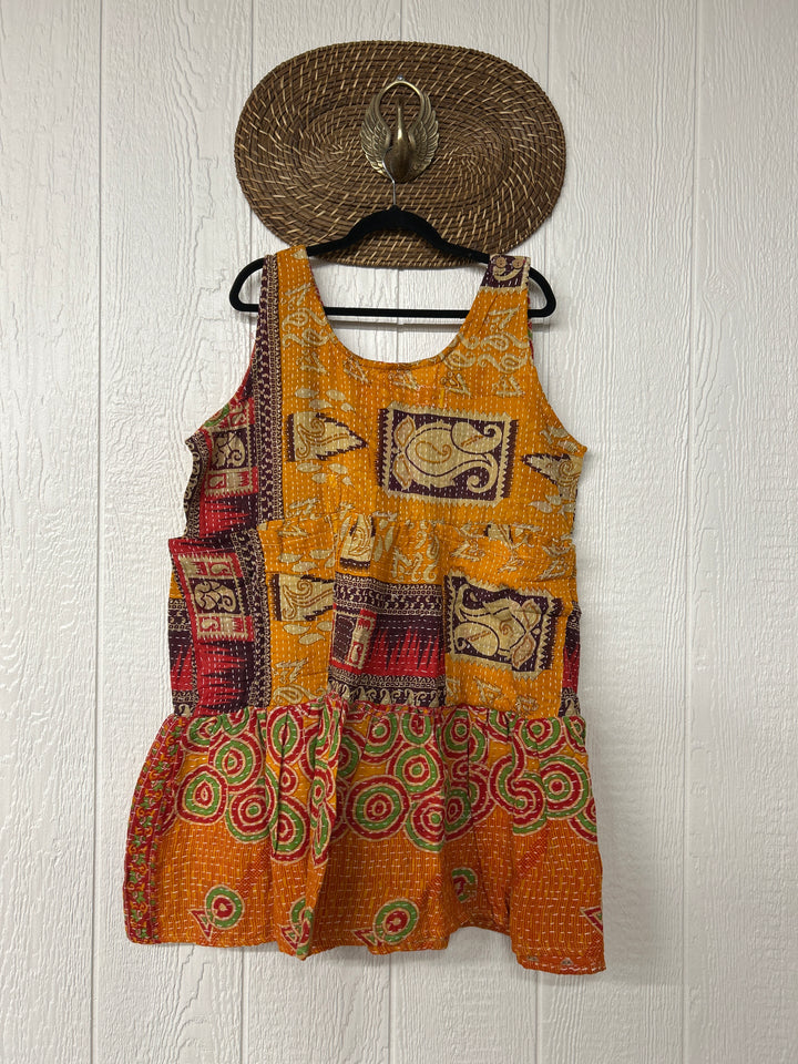 Kantha Meadow Mini Dress 0625 220