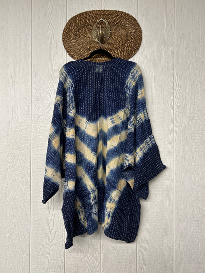 Pareo Kantha Gaia Split Tunic 0526 064