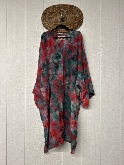 Crepe Sari Gaia Duster Dress 0426 162