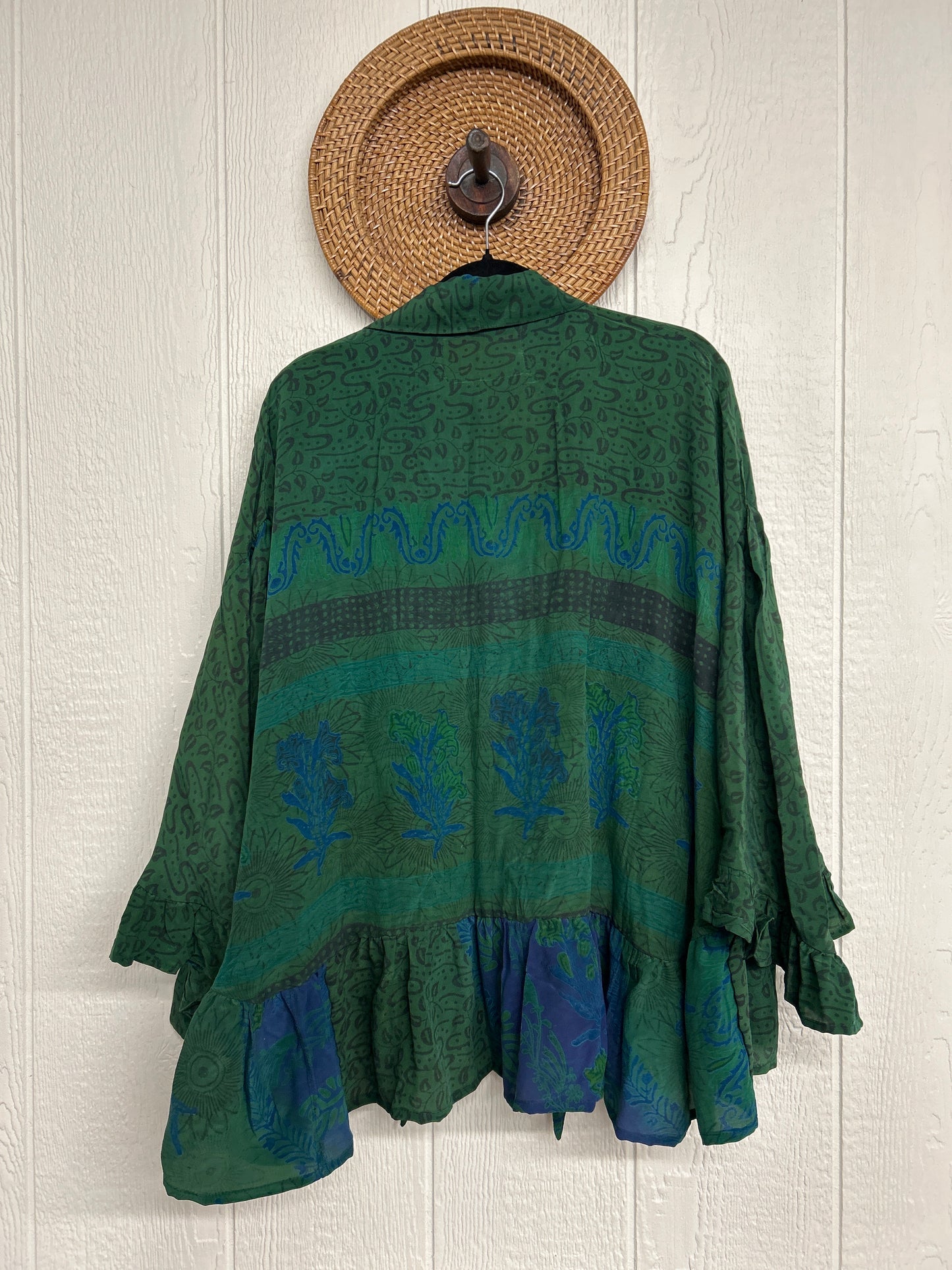 Crepe Sari Wild Rose Top 1225 127