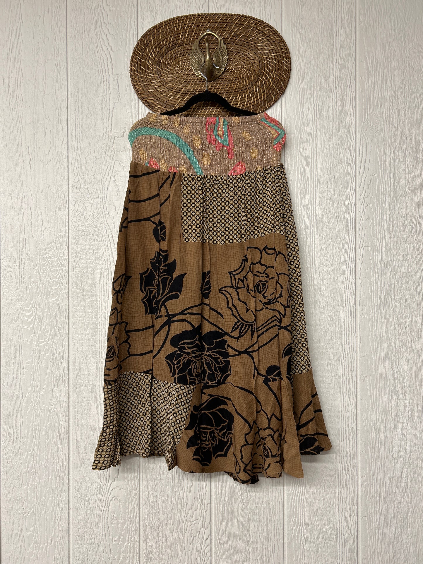 Crepe Sari Inner Peace Wrap Skirt 0626 101